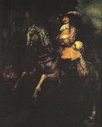 Rembrandt, Frederick Rihel on Horseback sg